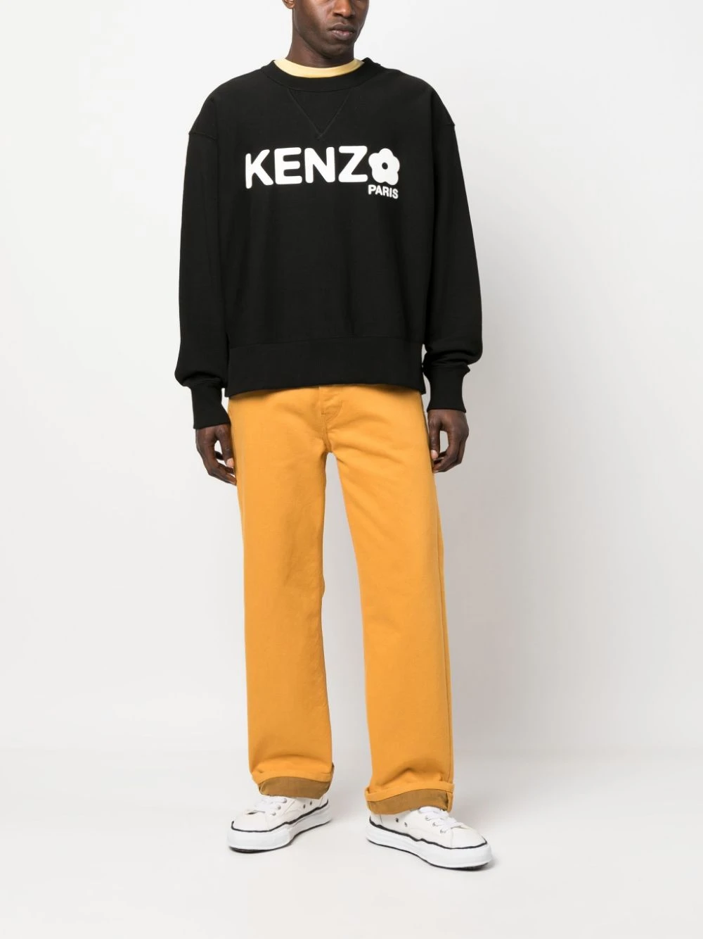 商品Kenzo|Kenzo 男士卫衣 FD55SW4844MF99J 黑色,价格¥1182,第6张图片详细描述
