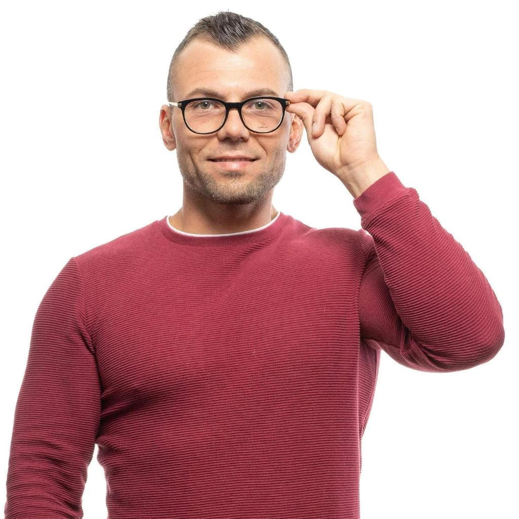 商品Omega|Omega Black Men Optical Frames,价格¥1580,第4张图片详细描述