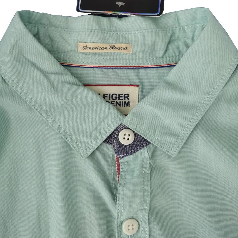 商品[国内直发] Tommy Hilfiger|汤米希尔费格男士长袖衬衣,价格¥315,第2张图片详细描述