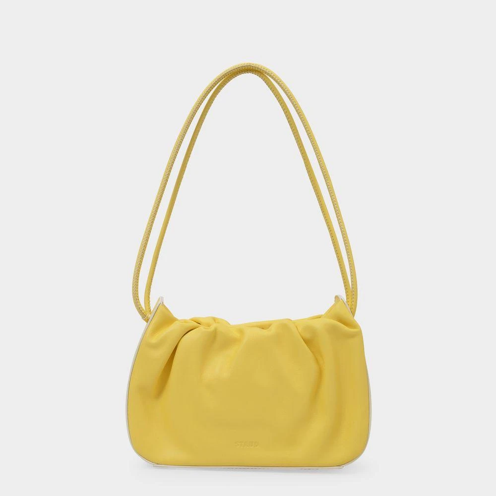 商品Staud|Kiki Bag in Yellow Leather,价格¥3199,第1张图片