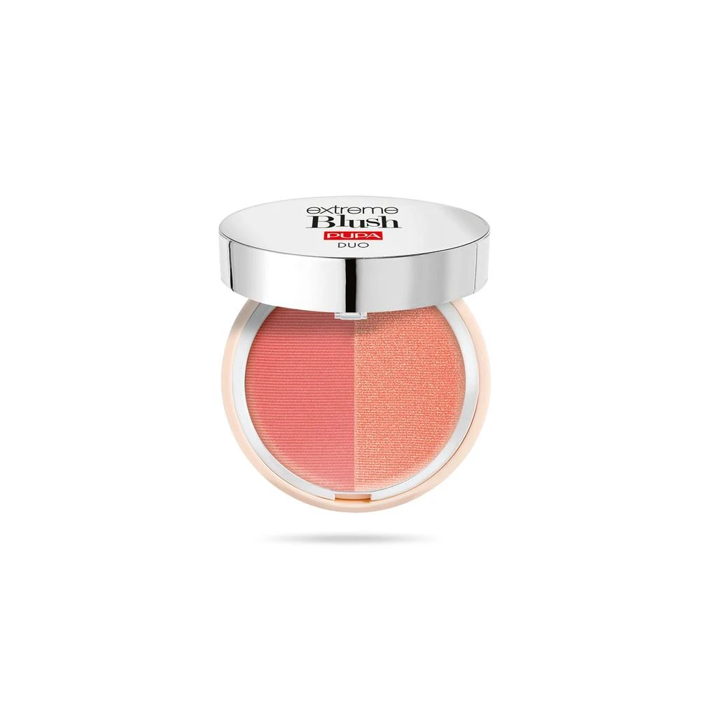 商品PUPA Milano|Extreme Blush Duo - 130 Matt Salmon - Radiant Peach by  for Women - 0.141 oz Blush,价格¥210,第1张图片