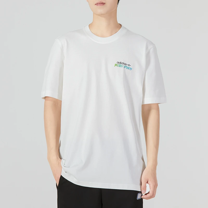 商品[国内直发] Adidas|Stokd Tee Flowe男士运动休闲T恤,价格¥246,第1张图片