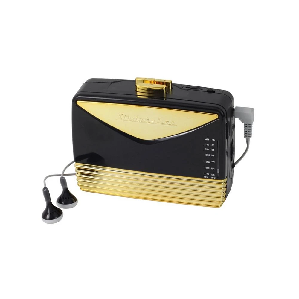 商品Studebaker|SB3650BG Walkabout Personal Stereo Cassette Player with AM/FM Radio,价格¥261,第1张图片