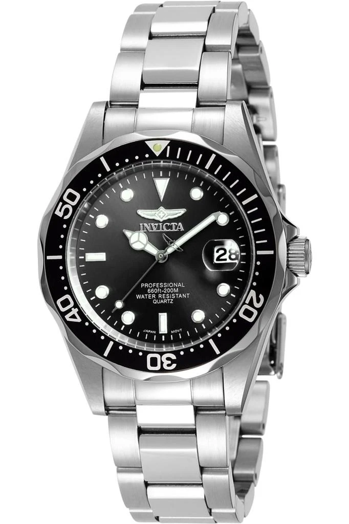 商品Invicta|Invicta Men's 3044 Stainless Steel Pro Diver Automatic Watch,价格¥469,第1张图片