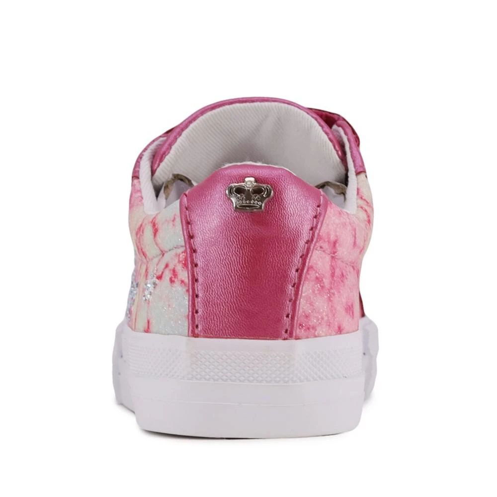 商品Juicy Couture|Toddler Girls Marble Pink Lompoc Sneakers,价格¥186,第5张图片详细描述