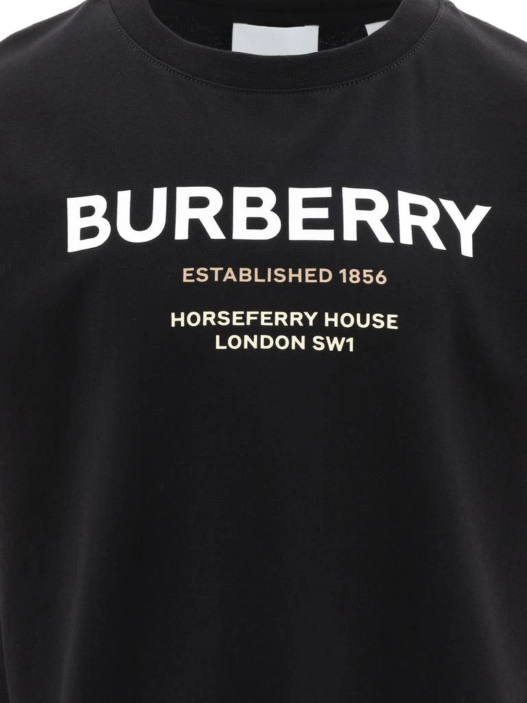 商品Burberry|Burberry Kids Logo Printed Crewneck T-Shirt,价格¥981,第3张图片详细描述