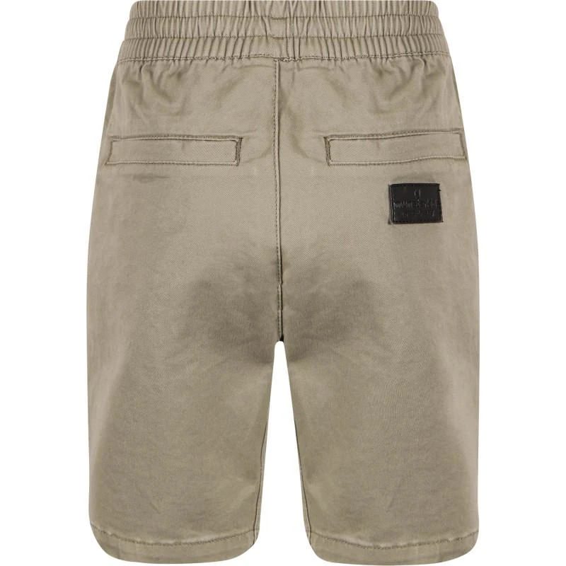 商品Munster|Logo cotton bermudas in light olive green,价格¥574,第2张图片详细描述