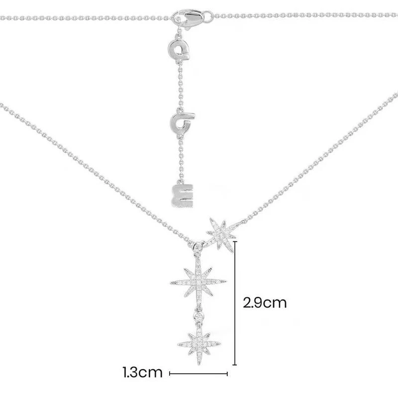 apm MONACO BABY六芒星项链 AC5890OX Z001 商品