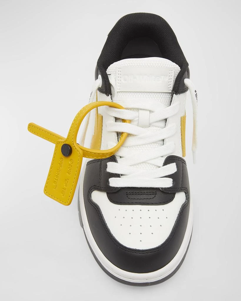 商品Off-White|Kid's Out Of Office Low-Top Leather Sneakers, Toddler/Kids,价格¥3886,第4张图片详细描述