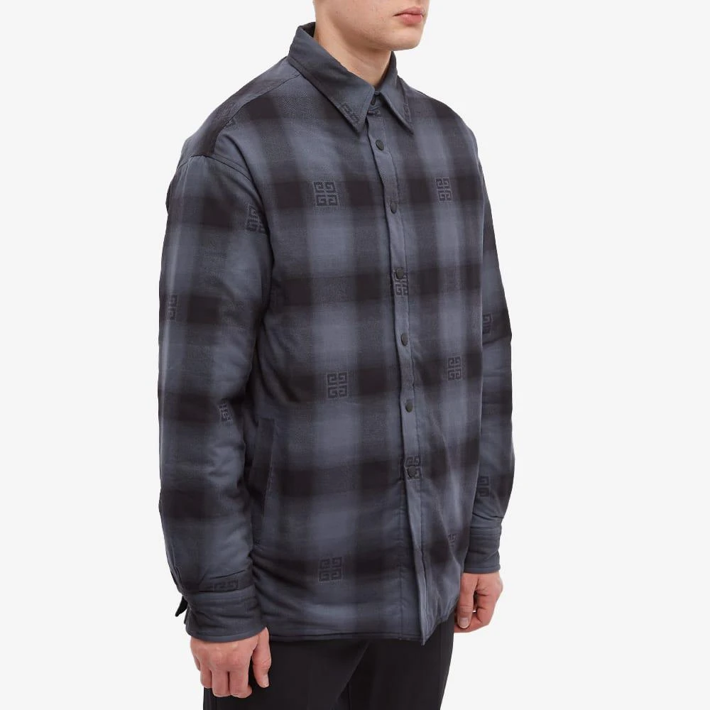 商品Givenchy|Givenchy Classic Plaid Overshirt,价格¥9007,第2张图片详细描述