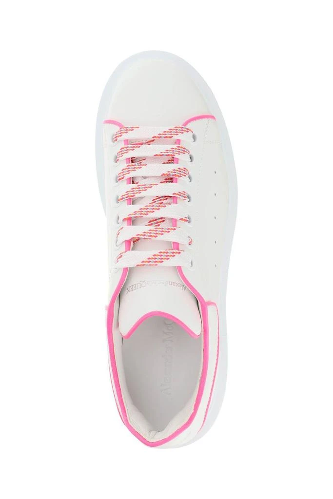 商品Alexander McQueen|FLUO PIPING OVERSIZED SNEAKERS,价格¥2938,第3张图片详细描述