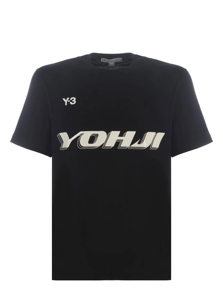 商品Y-3|Y-3 T-shirts and Polos Black,价格¥1048,第1张图片