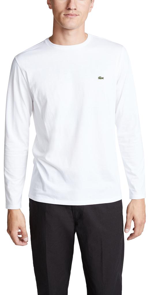 Lacoste Long Sleeve Crew Tee商品第1张图片规格展示