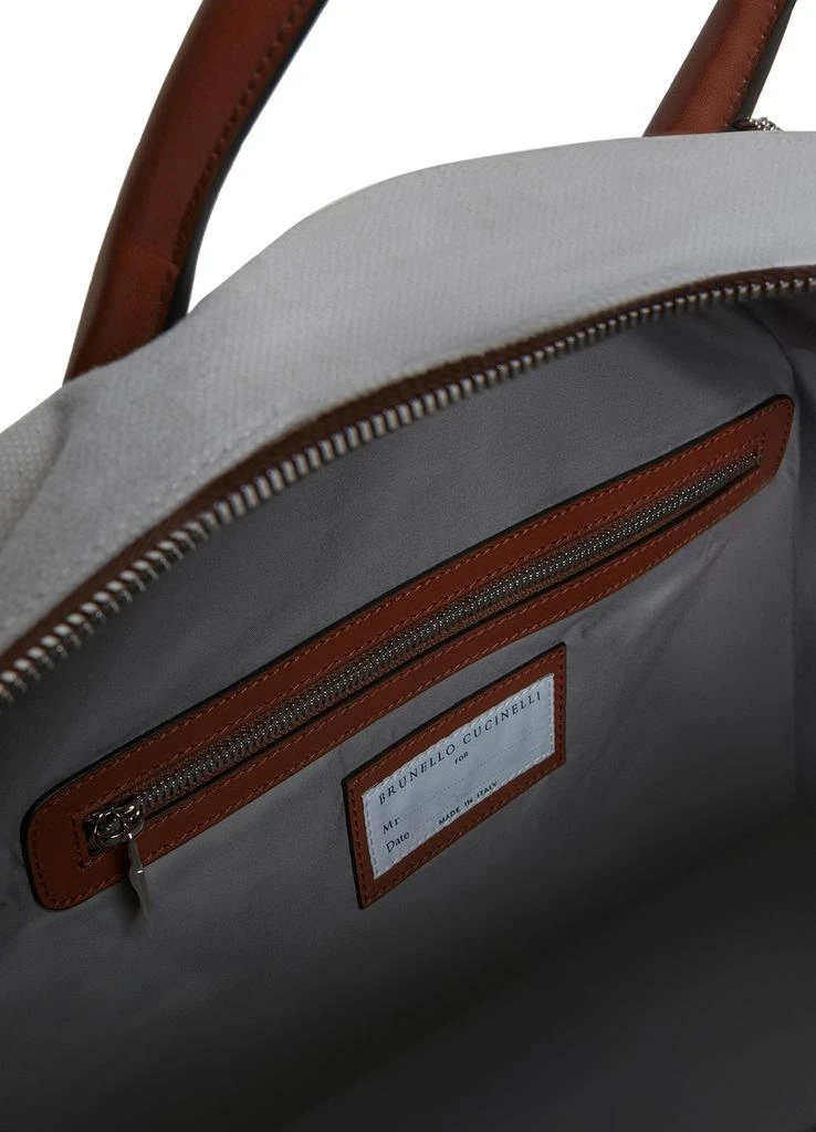 商品Brunello Cucinelli|帆布 Borsa 包,价格¥24705,第4张图片详细描述
