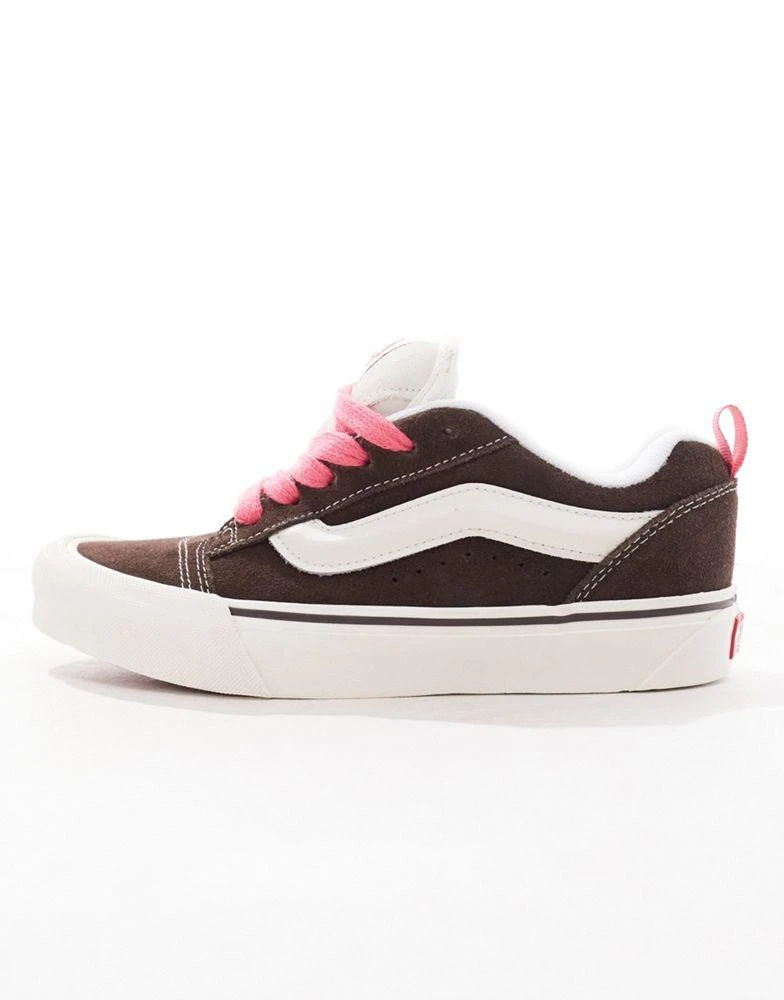 商品Vans|Vans Knu Skool trainers in brown and pink,价格¥304,第4张图片详细描述