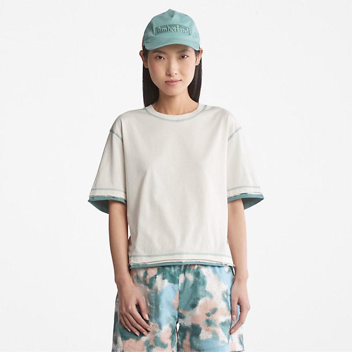 商品Timberland|Anti-Odour Supima® Cotton T-Shirt for Women in White,价格¥185,第1张图片