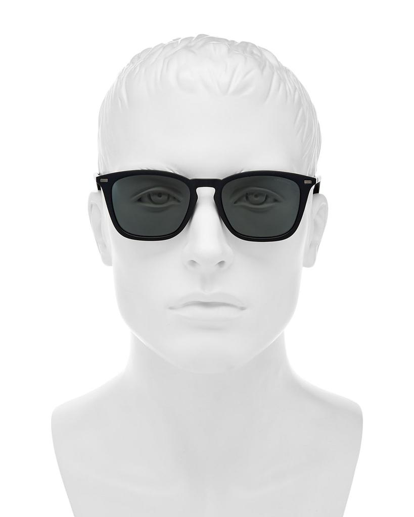 Men's Polarized Square Sunglasses, 52mm商品第2张图片规格展示