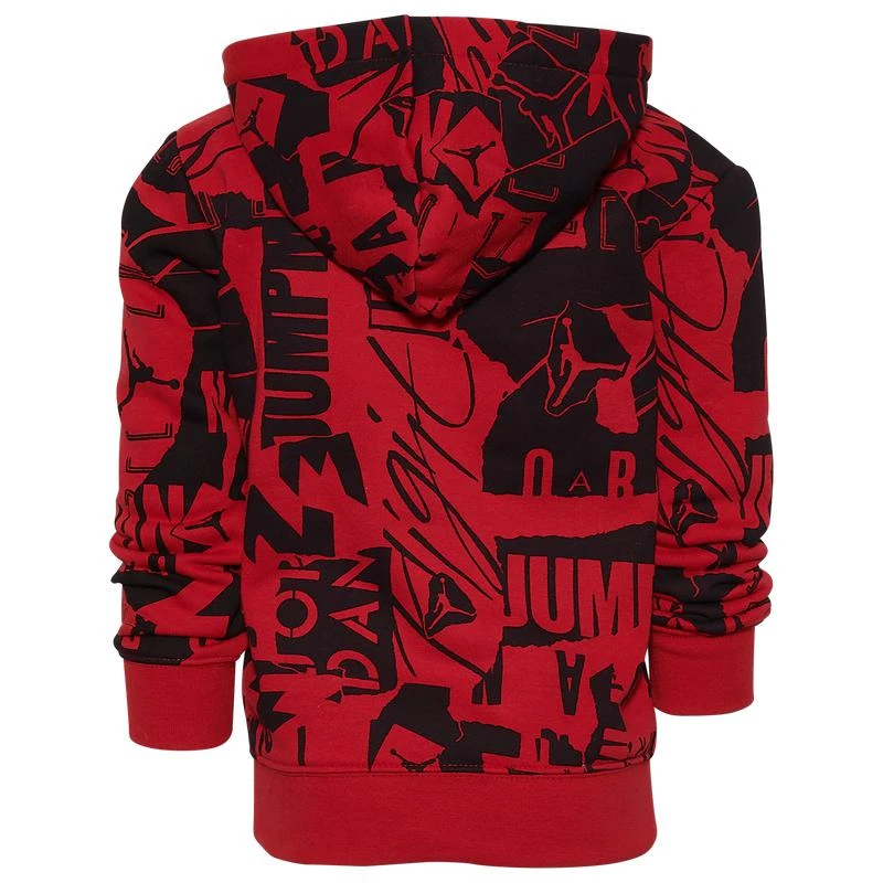 商品Jordan|Jordan Essentials AOP Pullover Hoodie - Boys' Preschool,价格¥154,第2张图片详细描述