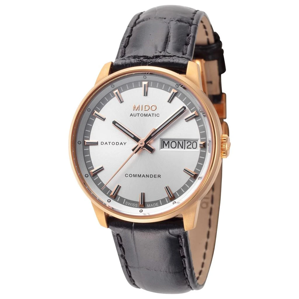商品MIDO|美度 指挥官II 系列 女士机械腕表 33mm M0162303603180,价格¥2715,第1张图片