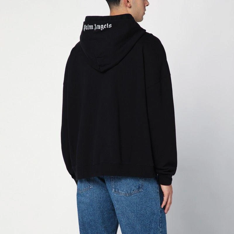 商品Palm Angels|BLACK LOGO SWEATSHIRT HOODIE,价格¥3249,第3张图片详细描述