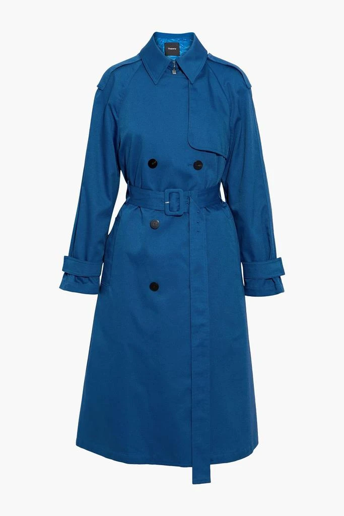 商品Theory|Belted gabardine trench coat,价格¥2410,第1张图片