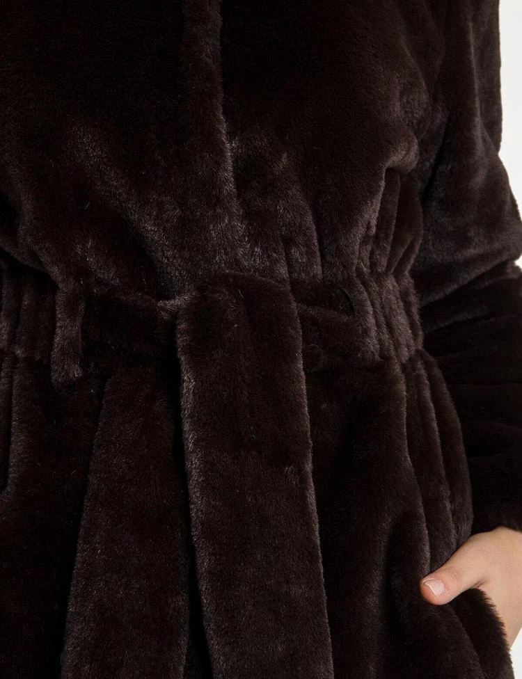 商品Pixie Market|Faux Mink Fur Robe Coat,价格¥1045,第5张图片详细描述