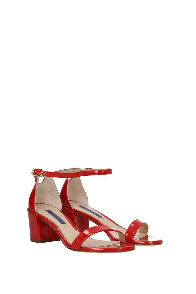 商品Stuart Weitzman|Sandals Patent Leather Red,价格¥1322,第2张图片详细描述