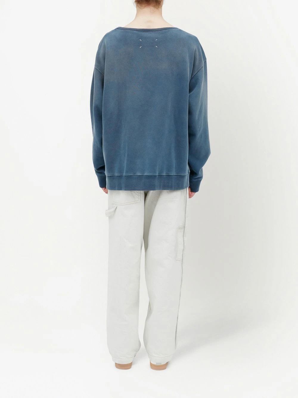 商品MAISON MARGIELA|MAISON MARGIELA 男士卫衣 S50GU0209S25570469 蓝色,价格¥2153,第6张图片详细描述