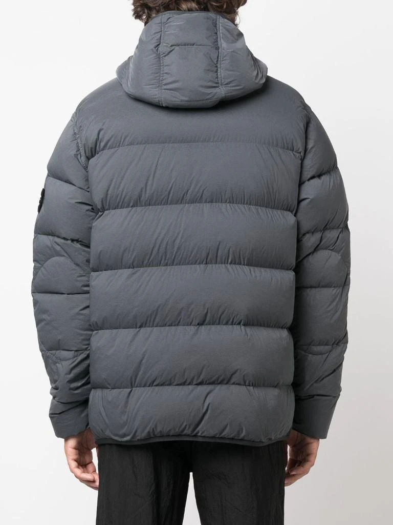 商品Stone Island|STONE ISLAND - Padded Jacket With Logo,价格¥6095,第4张图片详细描述