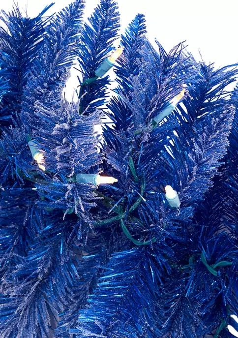 商品NEARLY NATURAL|Blue Christmas Garland,价格¥1064,第3张图片详细描述