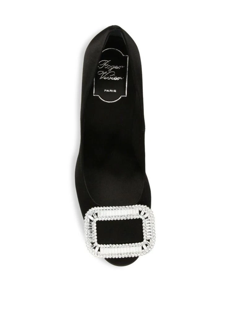 商品Roger Vivier|Belle De Nuit Buckle Detailed Pumps,价格¥13140,第4张图片详细描述