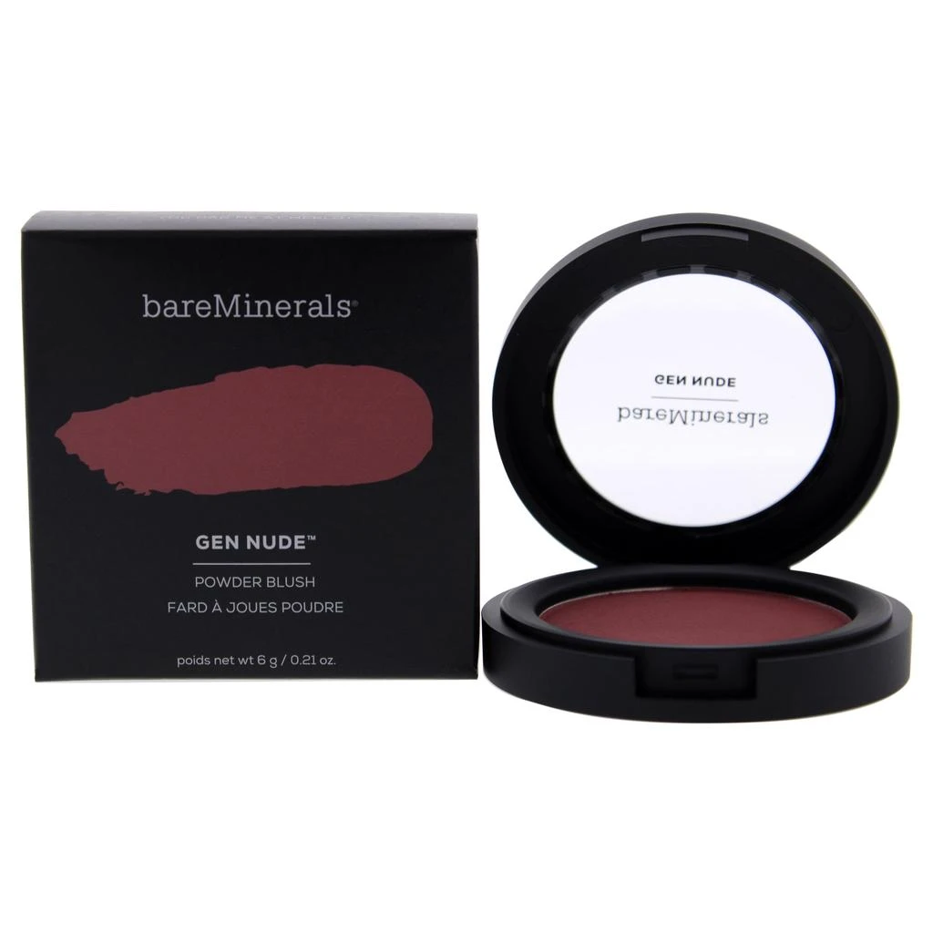 商品BareMinerals|Gen Nude Powder Blush - You Had Me At Merlot For Women 0.21 oz Blush,价格¥208,第1张图片