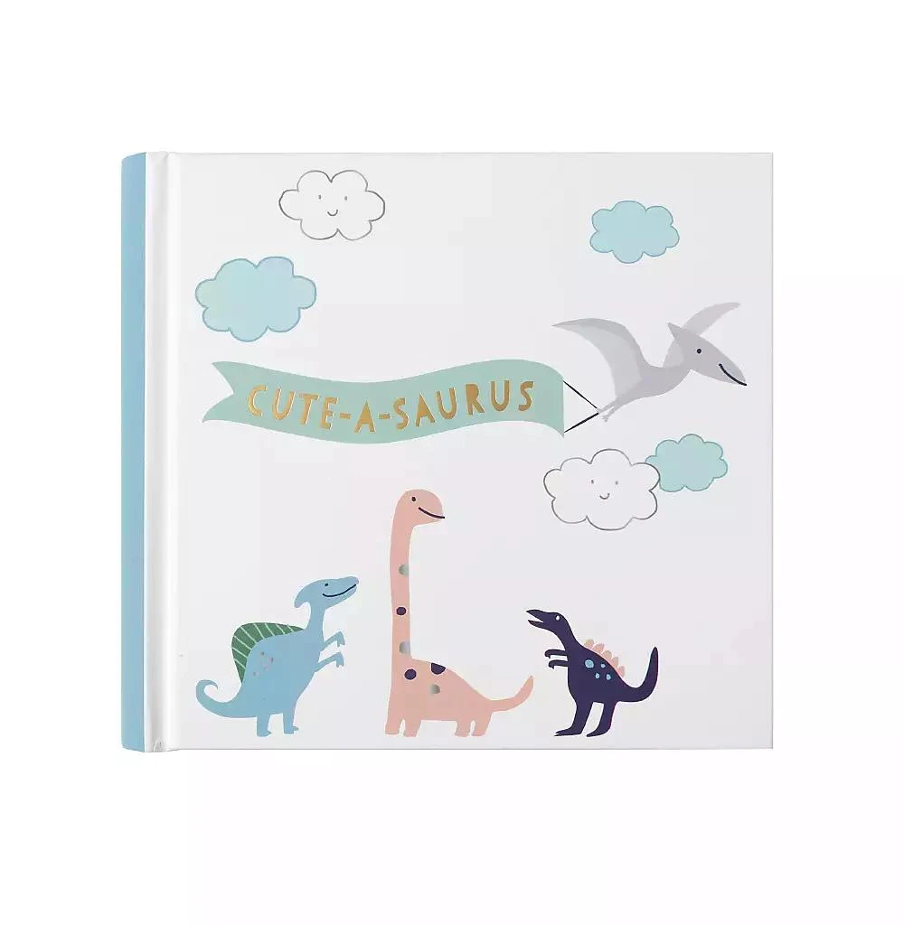 商品Carter's for CR Gibson|Baby Boys Dinosaur Baby First Photo Album,价格¥187,第1张图片