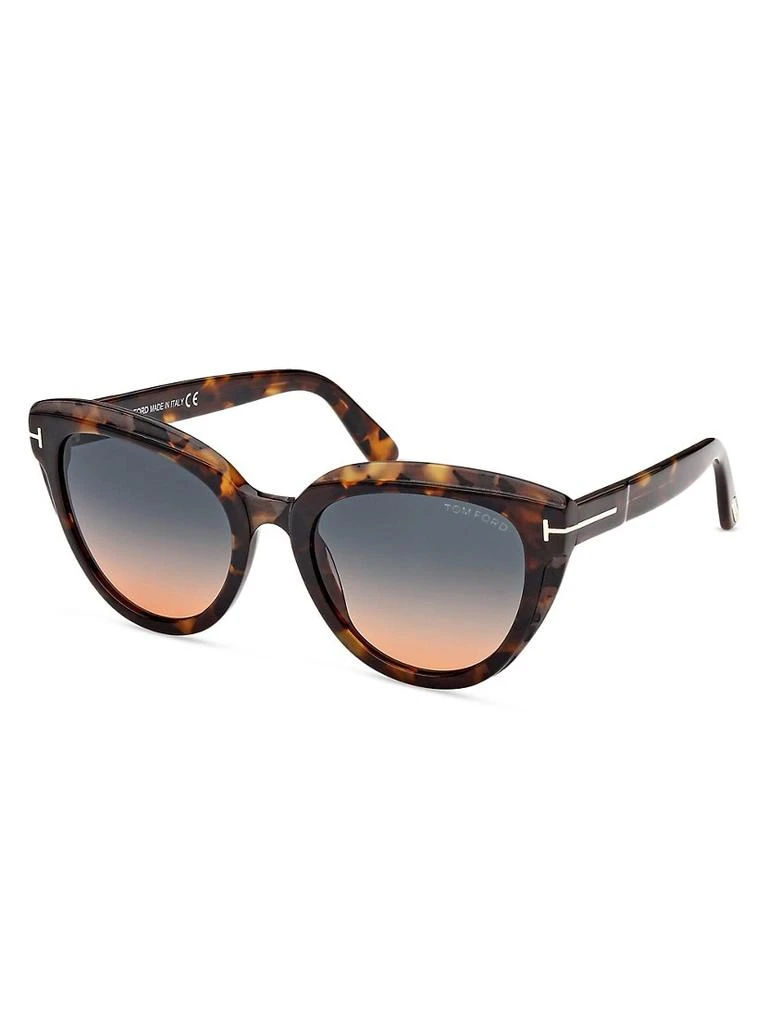 商品Tom Ford|Tori 53MM Cat Eye Sunglasses,价格¥3199,第2张图片详细描述