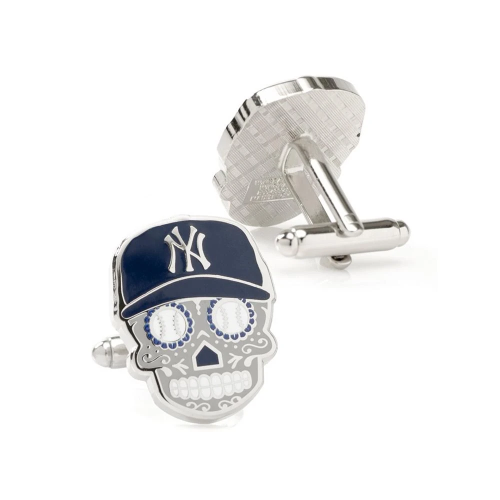 商品MLB|Men's New York Yankees Sugar Skull Cufflinks,价格¥578,第2张图片详细描述