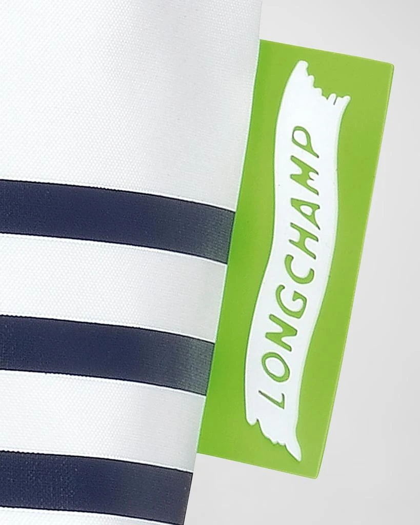 商品Longchamp|Le Pliage 18 Striped Nylon Travel Tote Bag,价格¥1507,第2张图片详细描述