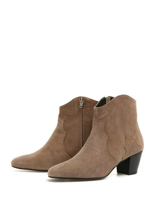 商品LOIRET|Lir Ankle Boots - Cocoa Suede,价格¥1826,第2张图片详细描述