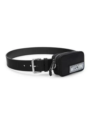 商品Moschino|1.5" Logo Pouch Belt Bag,价格¥2169,第1张图片