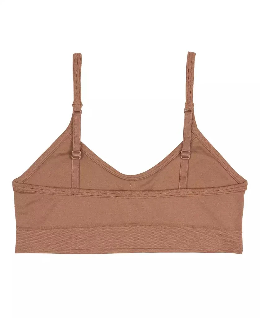 商品Calvin Klein|Big Girls Seamless Ruched Crop Bra,价格¥57,第2张图片详细描述