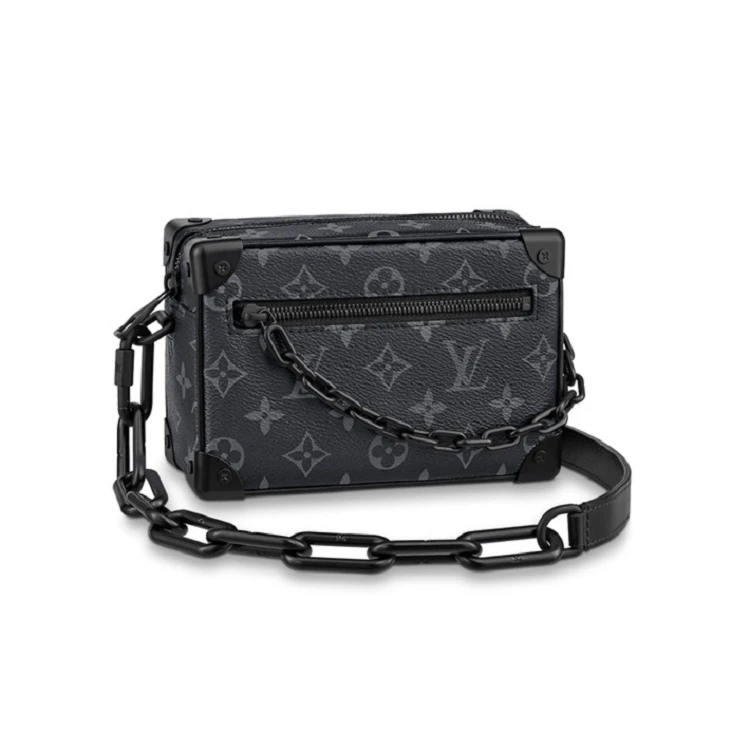 商品Louis Vuitton|Louis Vuitton 路易威登 男士 MINI SOFT TRUNK单肩 斜挎 链条包M44735,价格¥24849,第1张图片