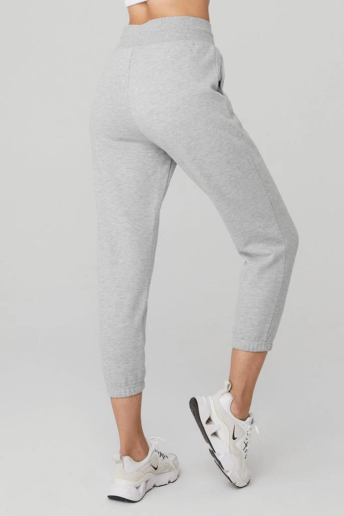 商品Alo|7/8 Easy Sweatpant - Athletic Heather Grey,价格¥600,第2张图片详细描述