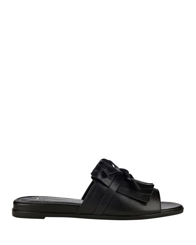 商品Marc Fisher|Whitley Kiltie Fringe Slide Sandals,价格¥587,第2张图片详细描述