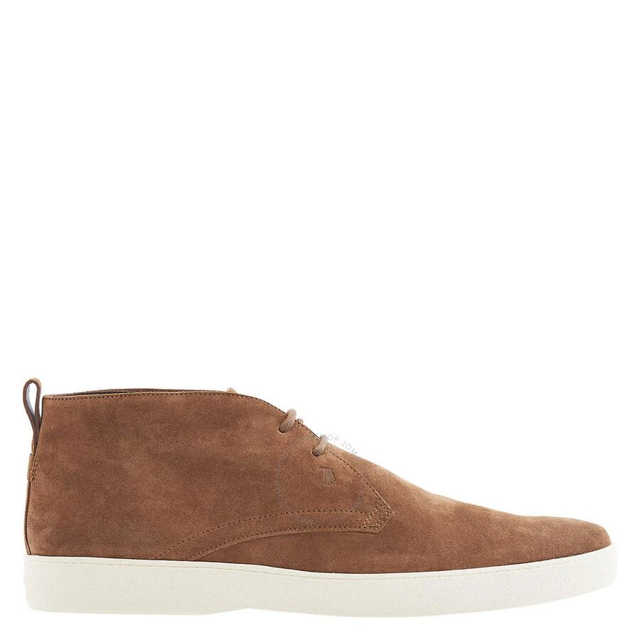 商品Tod's|Men's Brown Suede Uomo Gomma Ankle Boots,价格¥1482,第1张图片