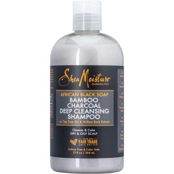 African Black Soap & Bamboo Charcoal Deep Cleansing Shampoo商品第1张图片规格展示