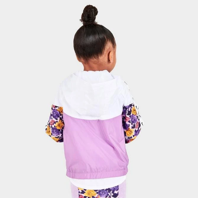 Girls' Toddler Nike Sportswear Icon Clash Floral Windrunner Jacket 商品