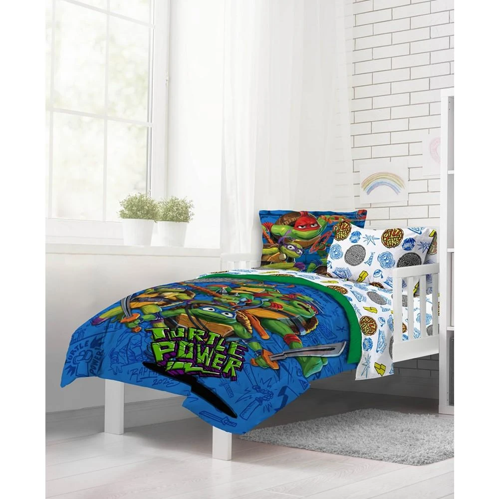 商品TEENAGE MUTANT NINJA TURTLES|Teenage Mutant Ninja Turtle Movie Collection Mutant Mayhem 7-Pc. Comforter Set,价格¥971,第1张图片