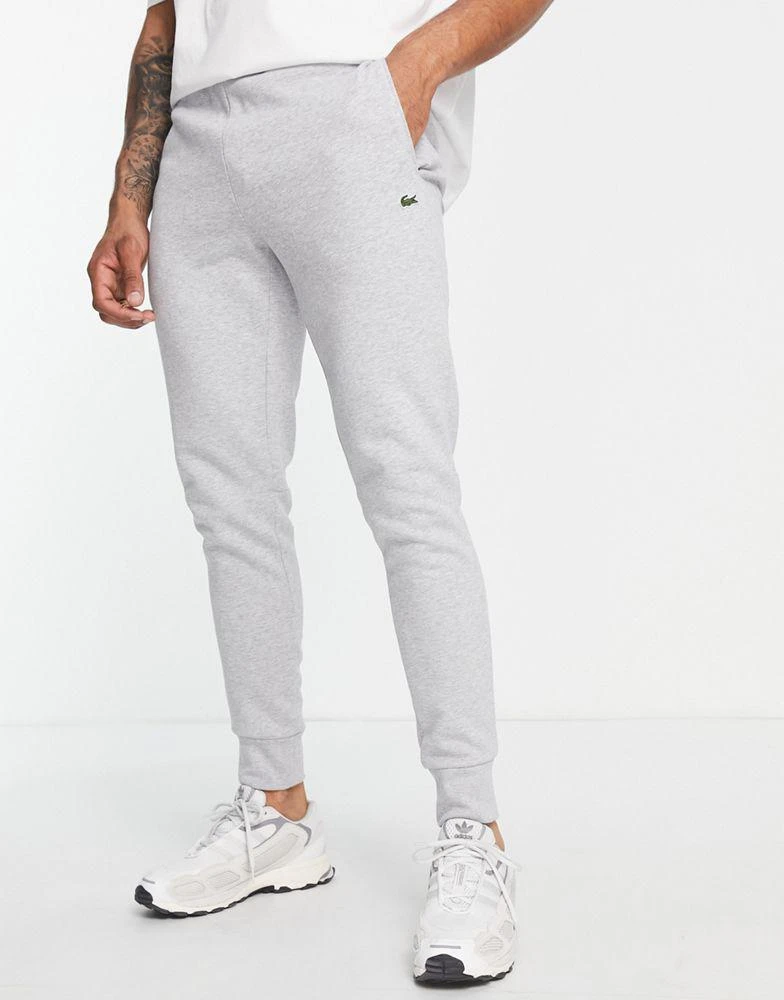 商品Lacoste|Lacoste cotton joggers in grey,价格¥567,第1张图片