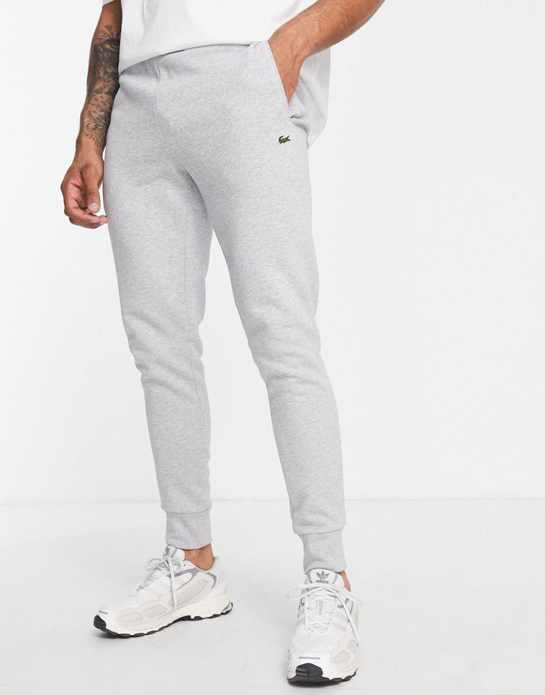 商品Lacoste|Lacoste cotton joggers in grey,价格¥791,第1张图片
