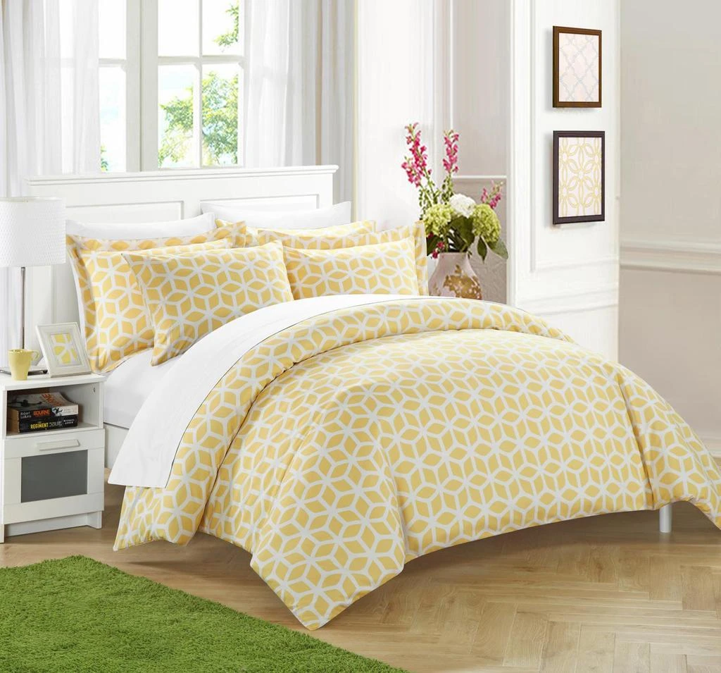 商品Chic Home Design|Elizabeth Duvet Cover Set,价格¥242,第2张图片详细描述