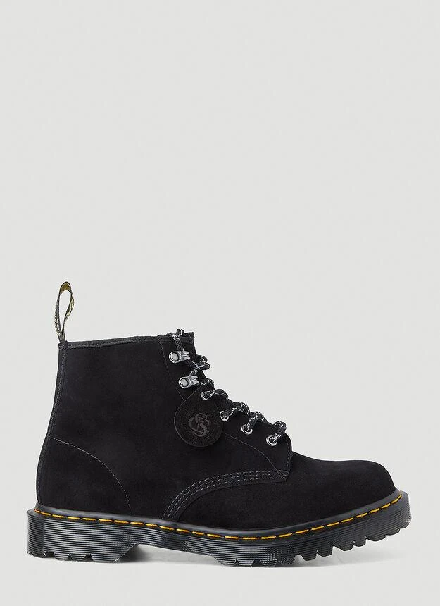 商品Dr. Martens|101 6 Eye Boots in Black,价格¥1216,第1张图片